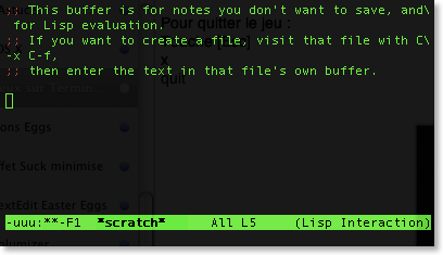 Terminal — emacs — 56×16