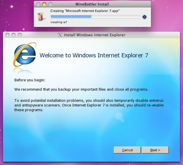 install internet explorer for macbook pro