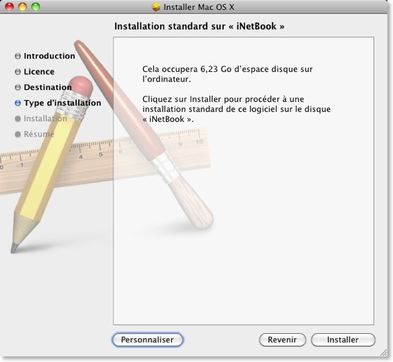 7_PERSONNALISE INETBOOK INSTALL