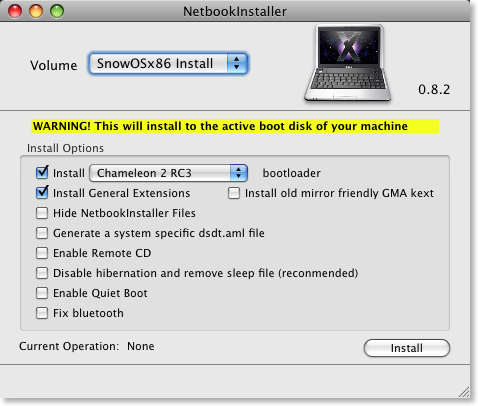 2-NetbookInstaller option coche