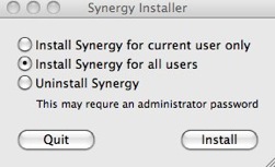 Synergy Installer